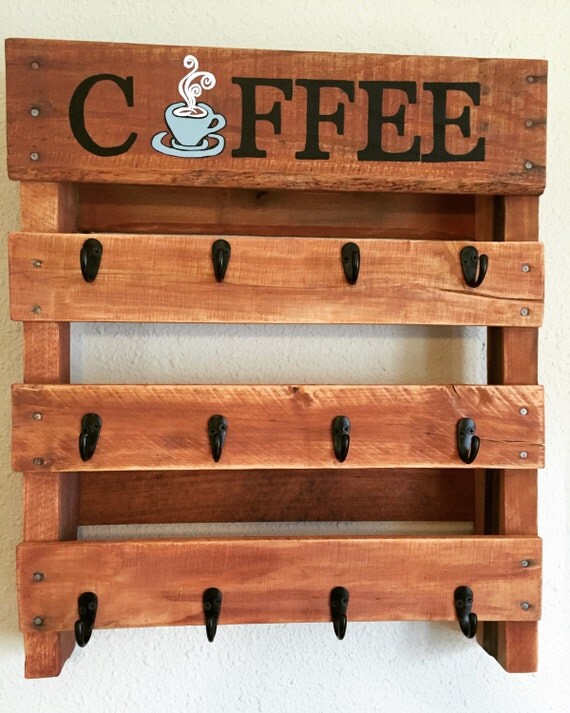 Items similar to Coffee Mug Rack on Etsy