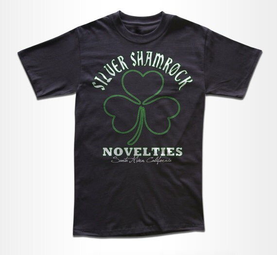 silver shamrock shirt