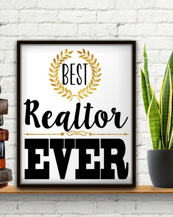 Best Realtor Ever Realtor Gift Gift For Realtor Realtor