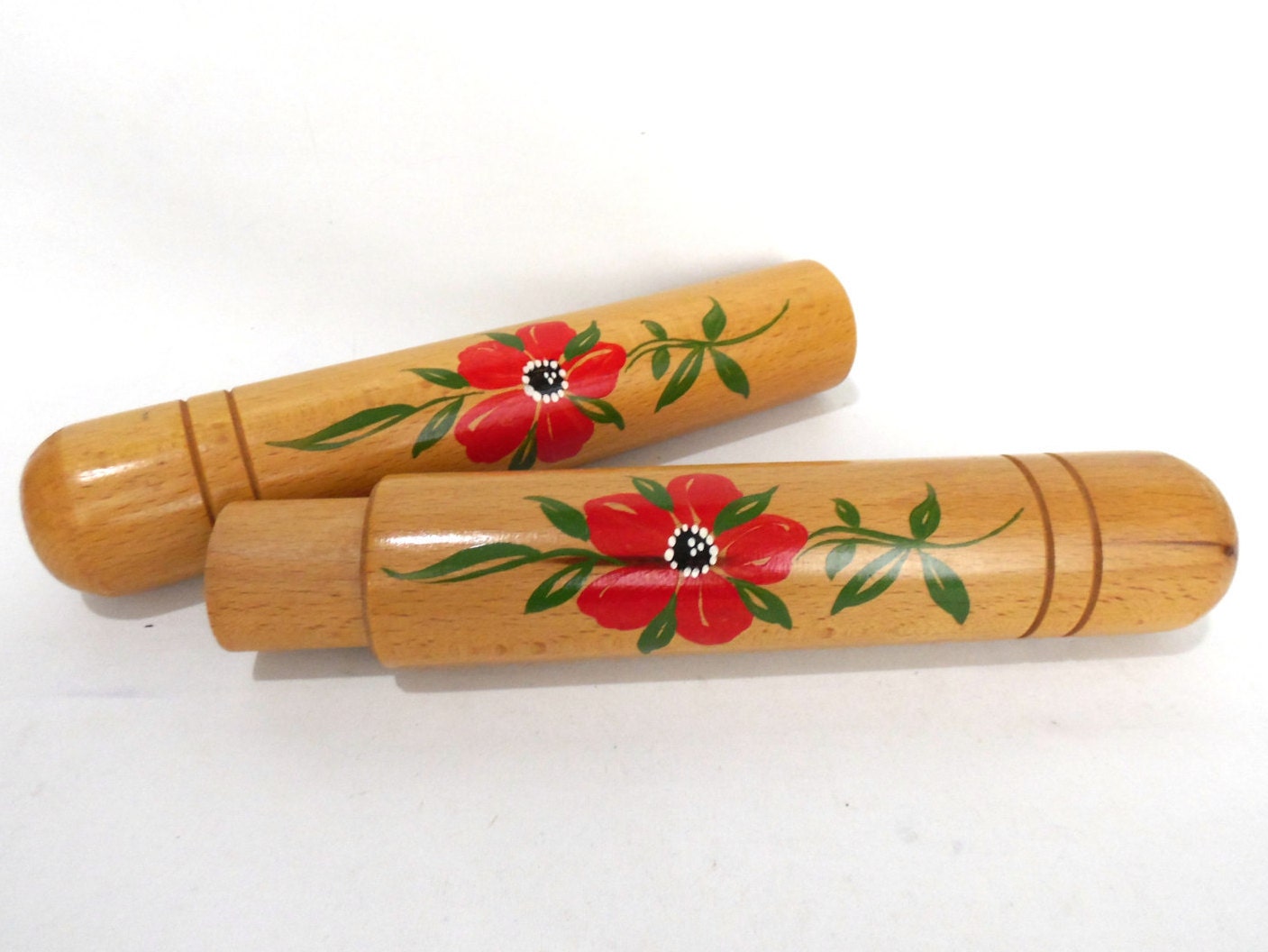 Needle Case. Vintage dutch needle case. Large Knitting needle