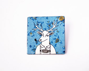 Brooch to the costume "Bertl"