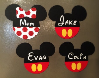 Disney Cruise Door Magnet Personalized Mickey Minnie