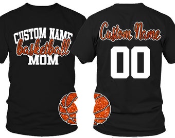Custom Basketball Mom T-shirt
