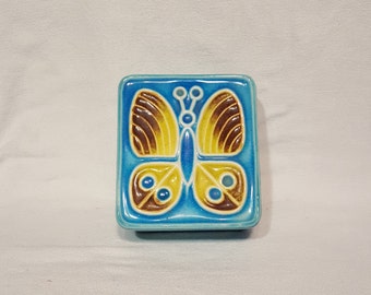 1960s Butterfly Trinket Box