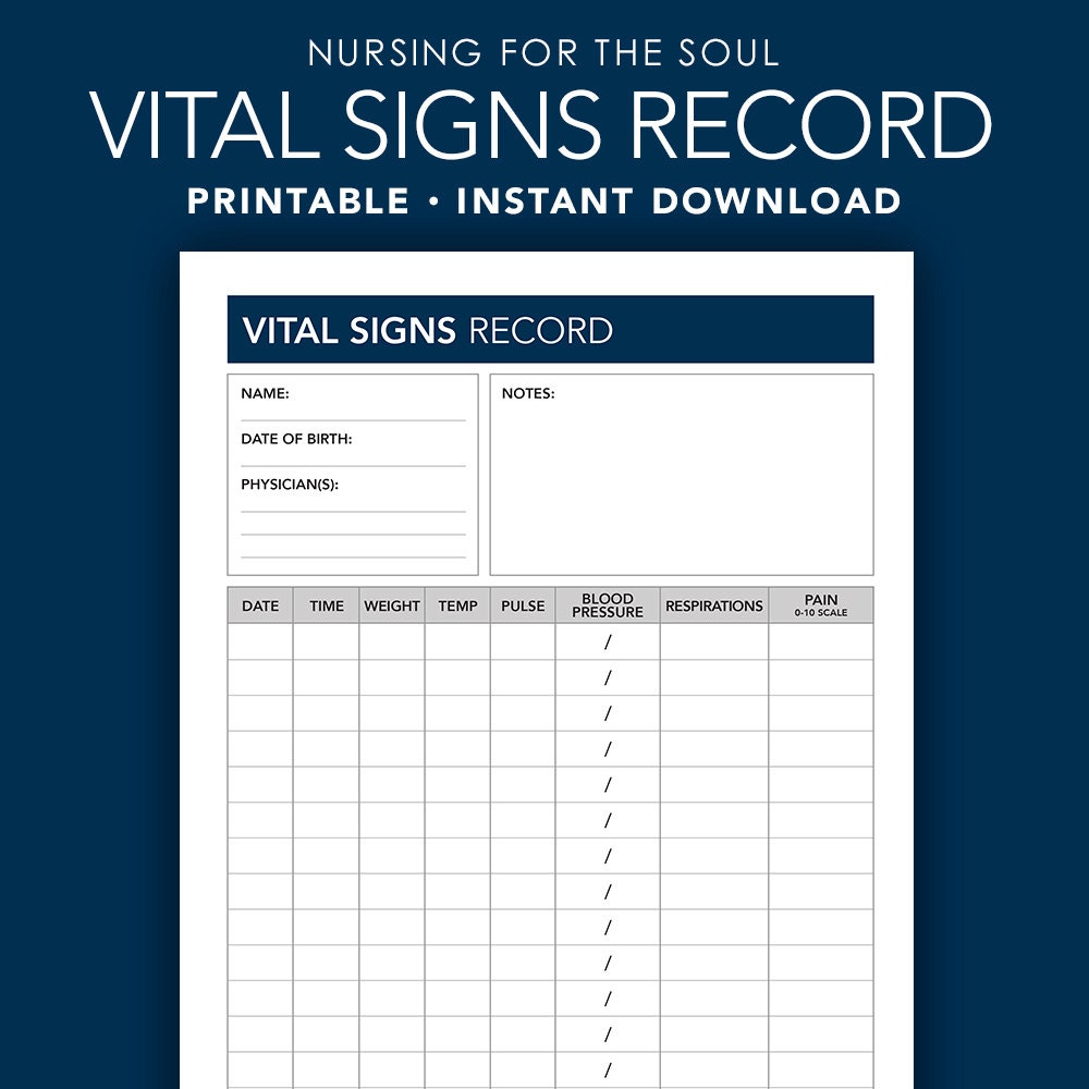 vital-signs-form-vital-signs-vital-signs-for-caregivers