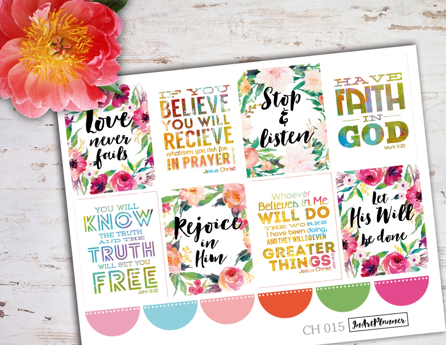 Christian stickers bible verse bible stickers planner