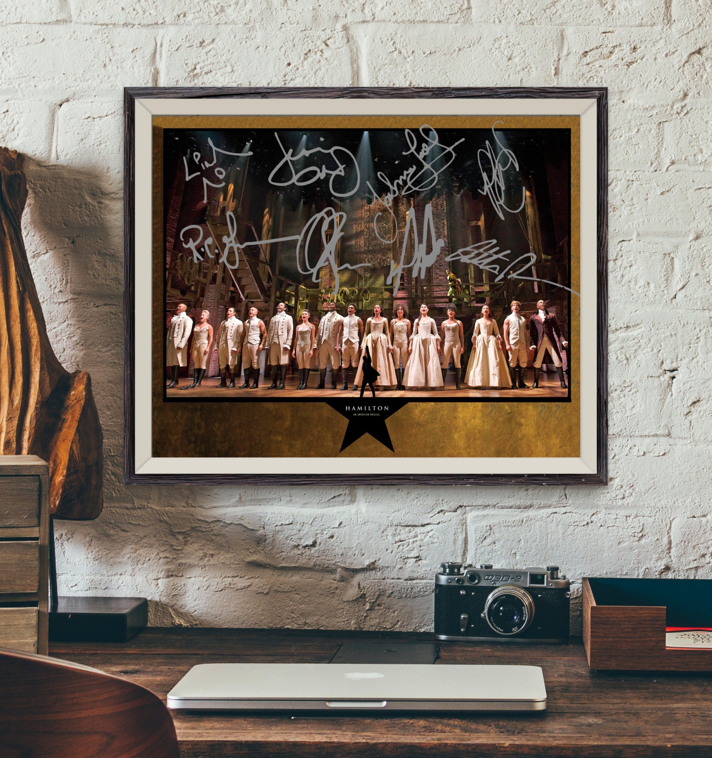 HAMILTON Signed Original Cast Photo Autograph by SignedHistory4U