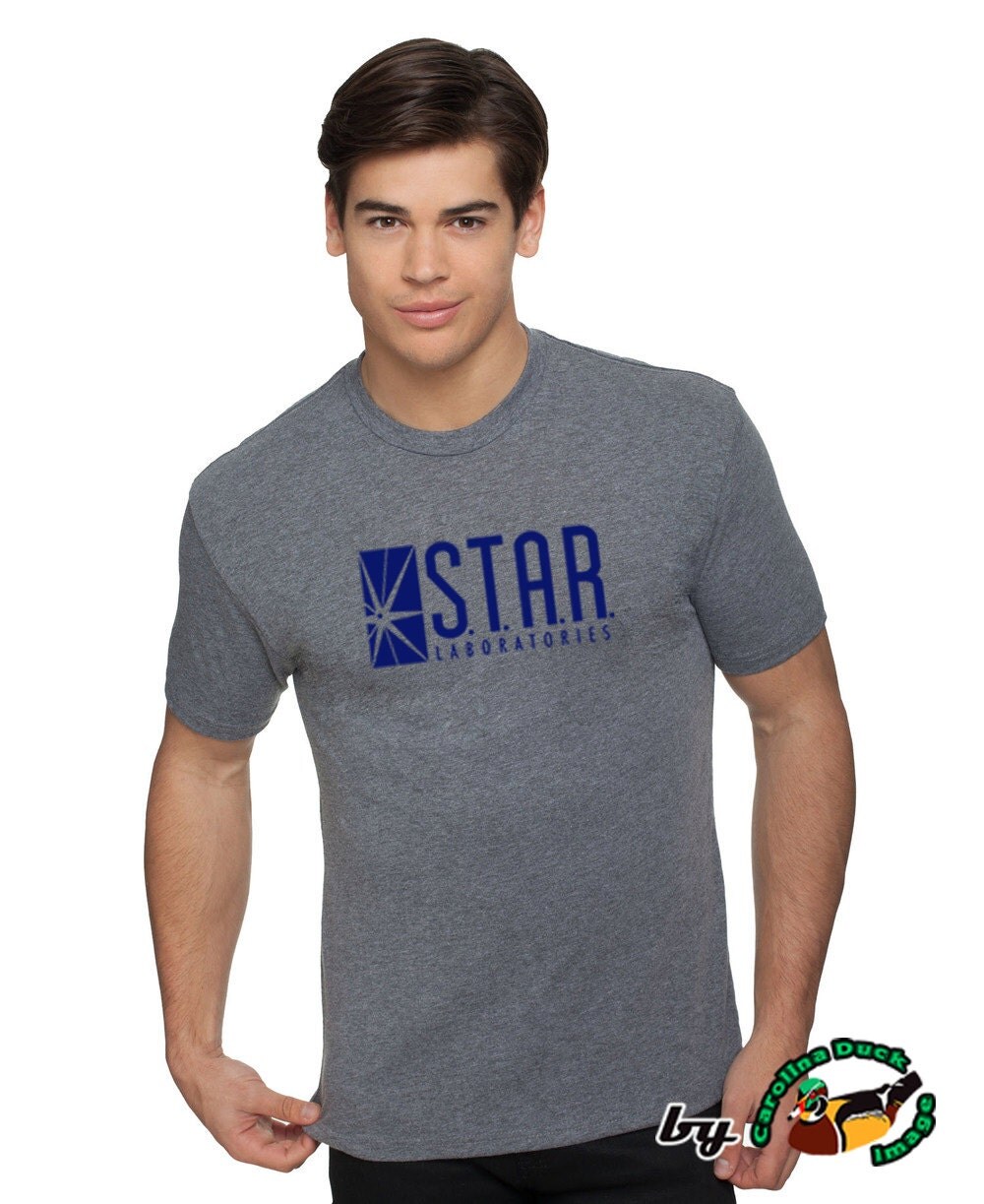 barry allen star labs shirt