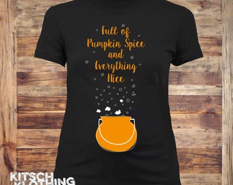 Halloween Maternity Shirt | Pumpkin Spice Maternity Shirt | Maternity costume | Funny Maternity Tshirt | Plus size too | AR-124