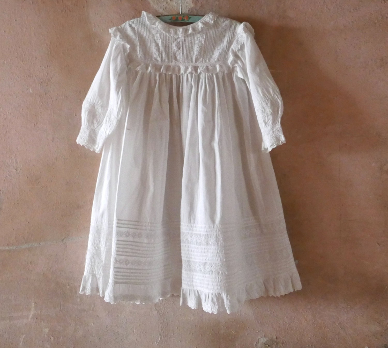 Victorian Whites Children's Mother Hubbard Dress Size 3
