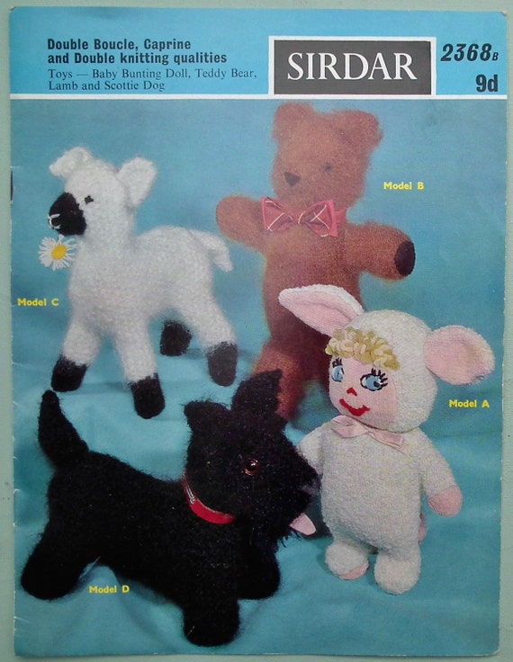 knitted soft toys