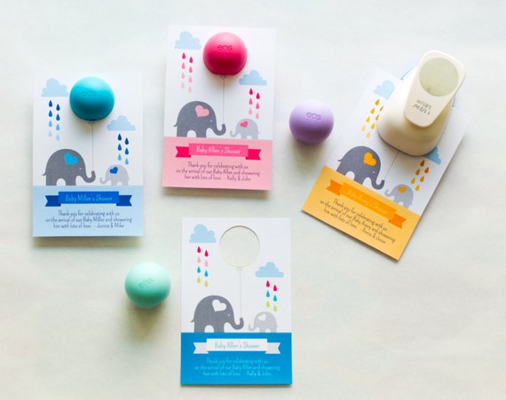 eos favors baby shower EOS Favors, for Holder Shower, Balm Baby Shower Lip Elephant Baby Lip