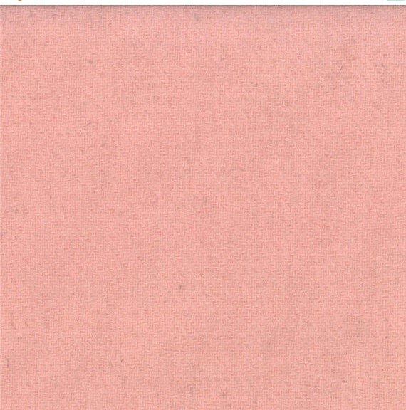 Pink Wool Fabric 17 x 56 Bunny Hill Designs