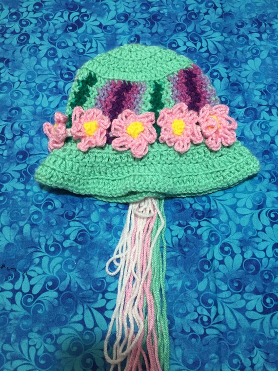Adorable Flower Crochet Hat