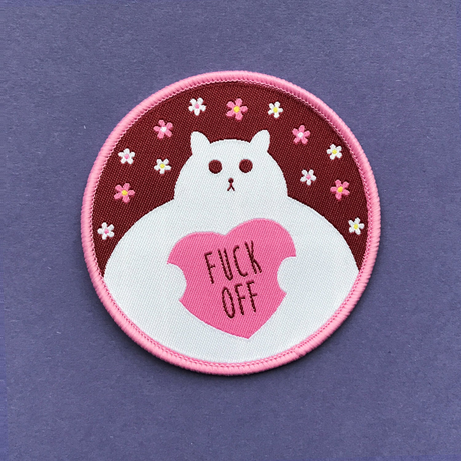 Funny Cat Patch Iron on Cat Patch Sew on Patch
