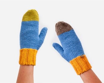Knitted Mittens. Wool Mittens. Ladies Mittens. Winter gloves. Mitts