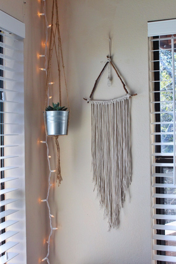 Quartz Crystal Wall Hanging