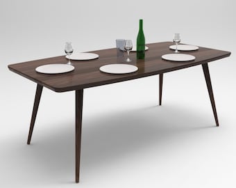 Modern Kitchen Table modern dining table | etsy Modern Kitchen Table modern dining table | etsy