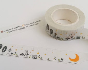 Sleepy Little Town Washi Tape