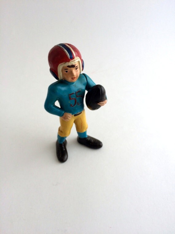 Wilton Plastic Toy Football Player Doll