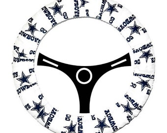 Dallas Cowboys 15 Inch Steering Wheel Cover, Car Accessory, Key Chain