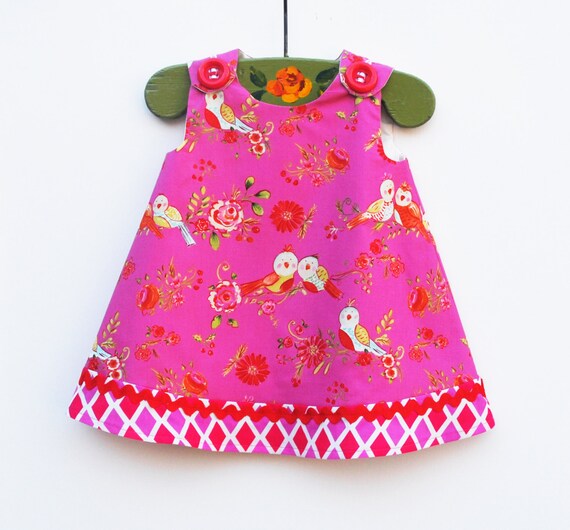 Love 1st Birthday Love Birds Everyday Valentine Dress