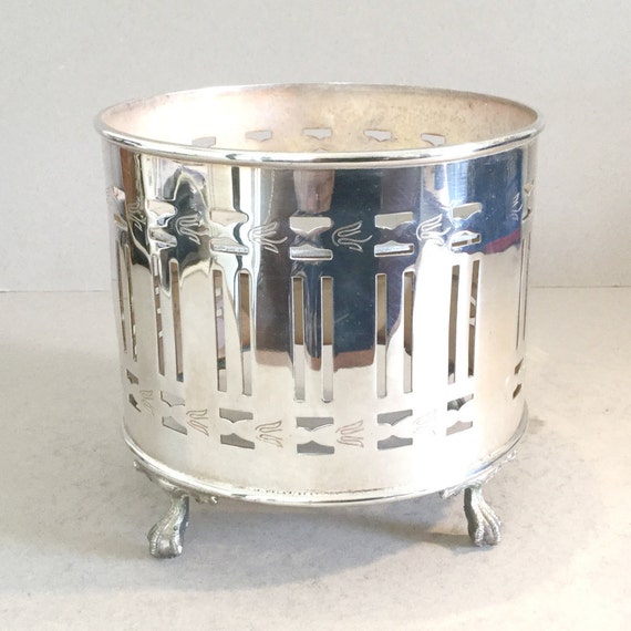 Silver plated food heater Plate warmer Teapot stand Table