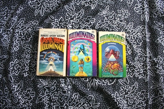 the illuminatus trilogy books