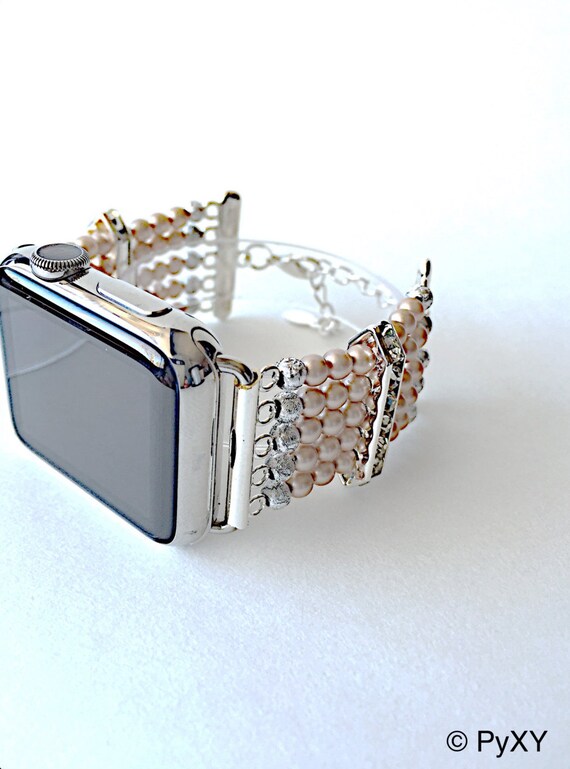 PyXY Beaded Apple Watch Band BLING EDITION by PyXY on Etsy