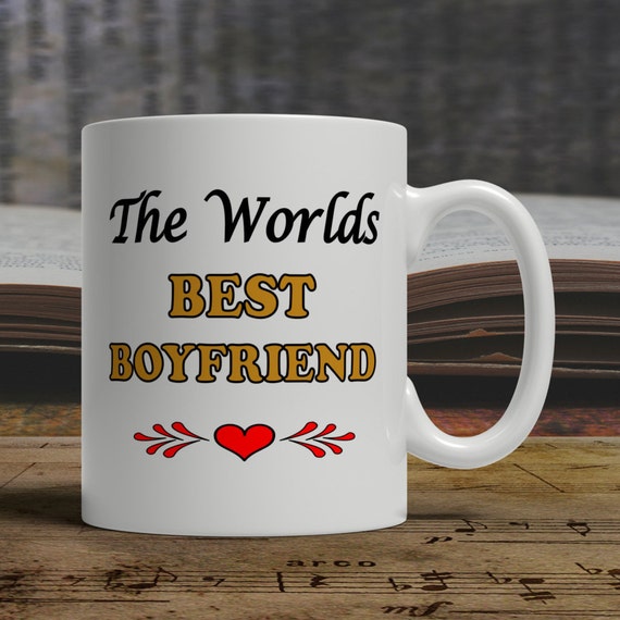 Worlds Best Boyfriend Mug Mug For Boyfriend By Jannersmugs On Etsy 8601