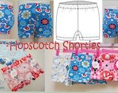 Hopscotch Shorties underpants for school or play to fit girls 2 to 14 years