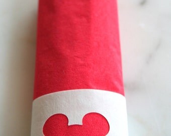 20 Mickey Mouse Napkin Rings - Mickey Mouse Party Decorations - Mickey Mouse Cutout Napkin Wraps