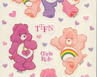 Care Bear Stickers | Etsy