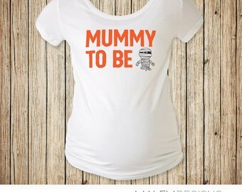 Mummy To Be Halloween Maternity Shirt, Maternity Halloween Shirt, Mummy Shirt, Maternity Halloween Costume, Pregnant Halloween Shirt