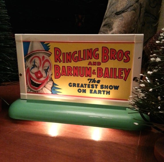 1950's Ringling Bros Illuminated Model Railroad Whistle