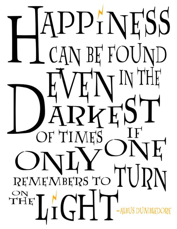 Harry Potter Dumbledore Happiness Can Be by OliviaQuinnCouture