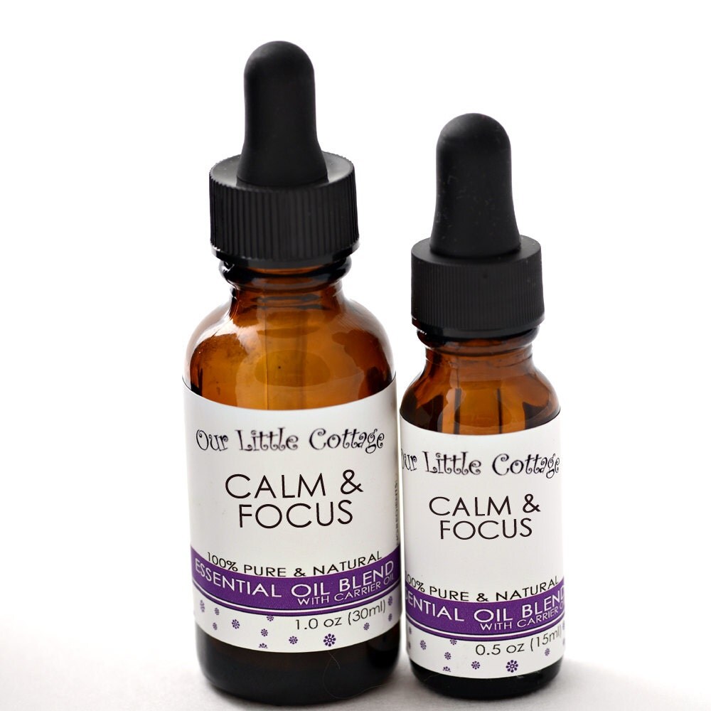 Calm & Focus Essential Oil Blend Calm and Focus Focus