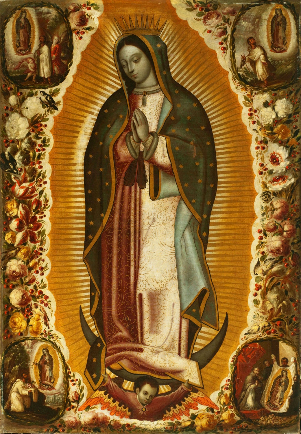 guadalupe of The mary virgin