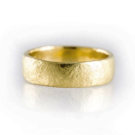 24K gold mens ring 24K pure gold ring 24K gold by KorusDesign