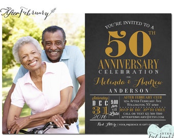 50th wedding anniversary invitations ireland