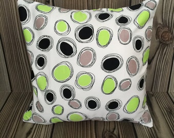 Lurik Round Striped Decorative Round Pillow Cover 16