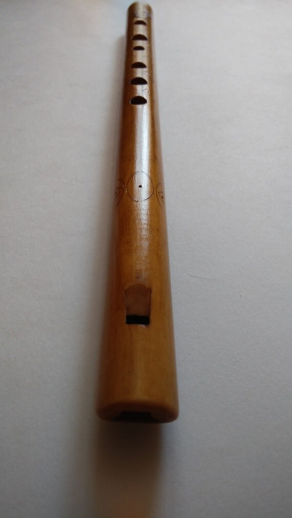 Wooden Irish Whistle