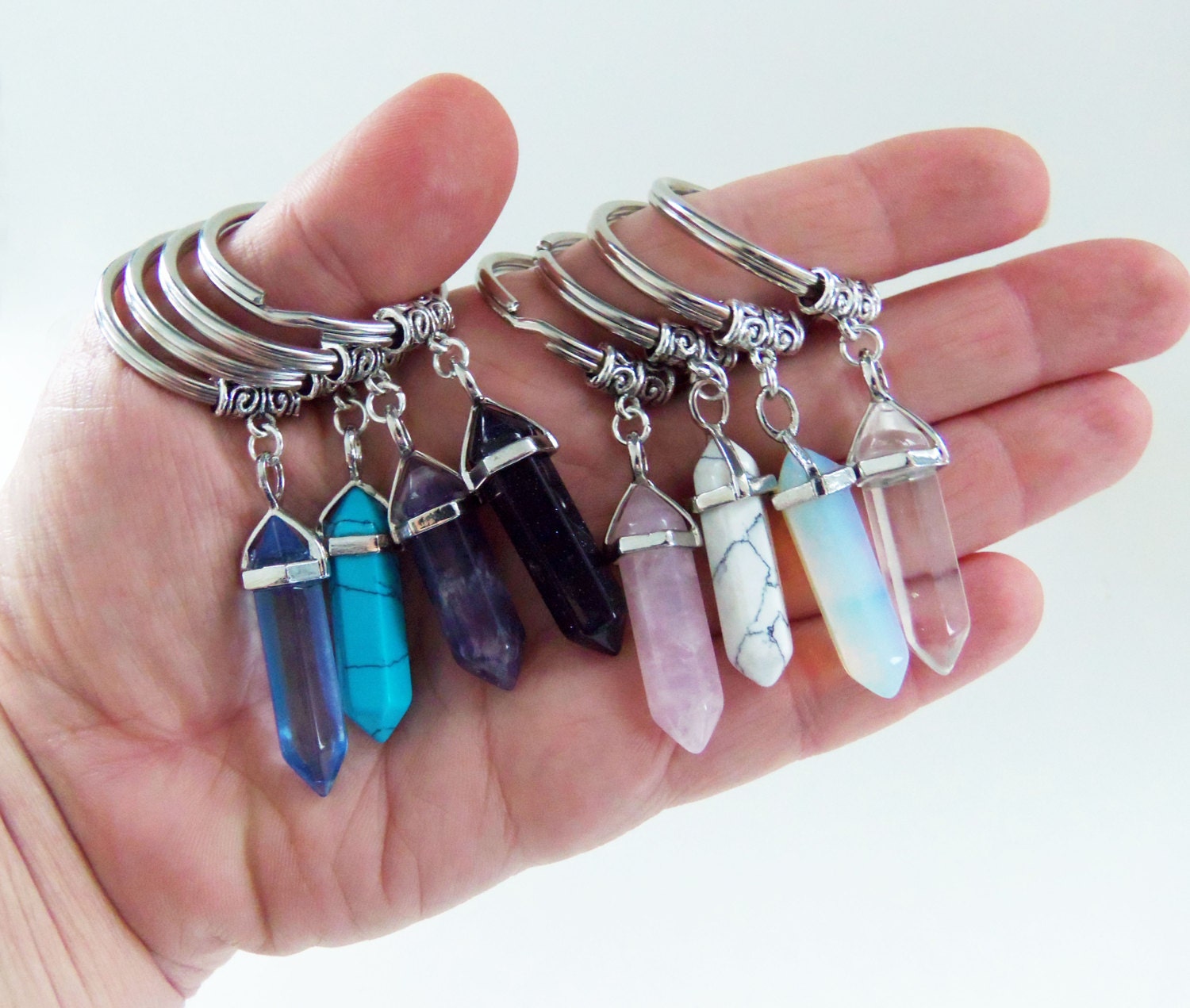Crystal pendant keychains crystal keychain crystal key