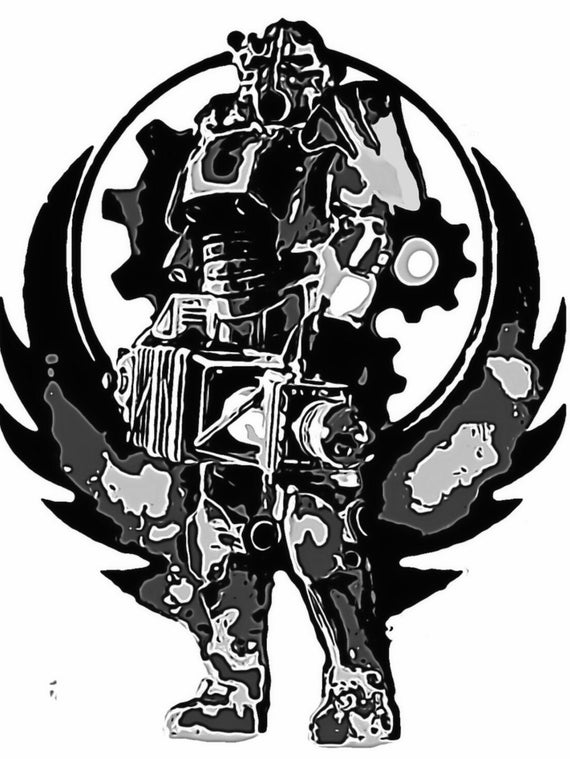 Fallout sticker BoS decal Fallout by HandMadeDesignsGraph on Etsy