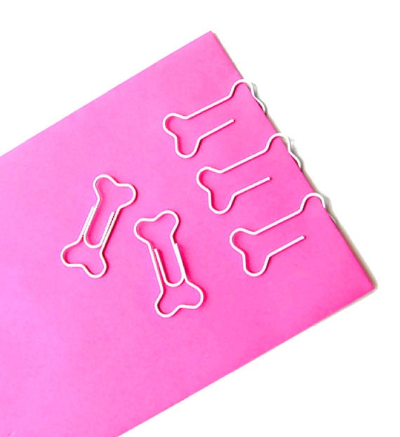 dog bone paper clips dog bone paper clips