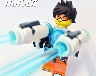 Lego® Overwatch Tracer Custom Minifigure