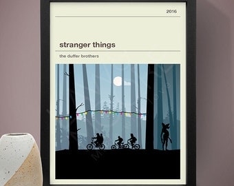 Stranger Things Poster, TV Print, Print, Poster