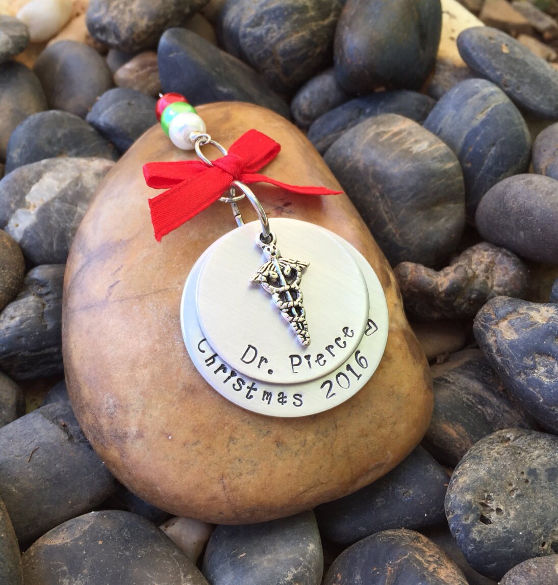 Doctor's Christmas Ornament Medical Ornament by SecretHillStudio