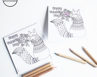 Valentine Card Kids Printable, Kids Valentine Card, Valentine Card for Kids, DIY Valentine Card, Classroom Valentines, Valentines for School