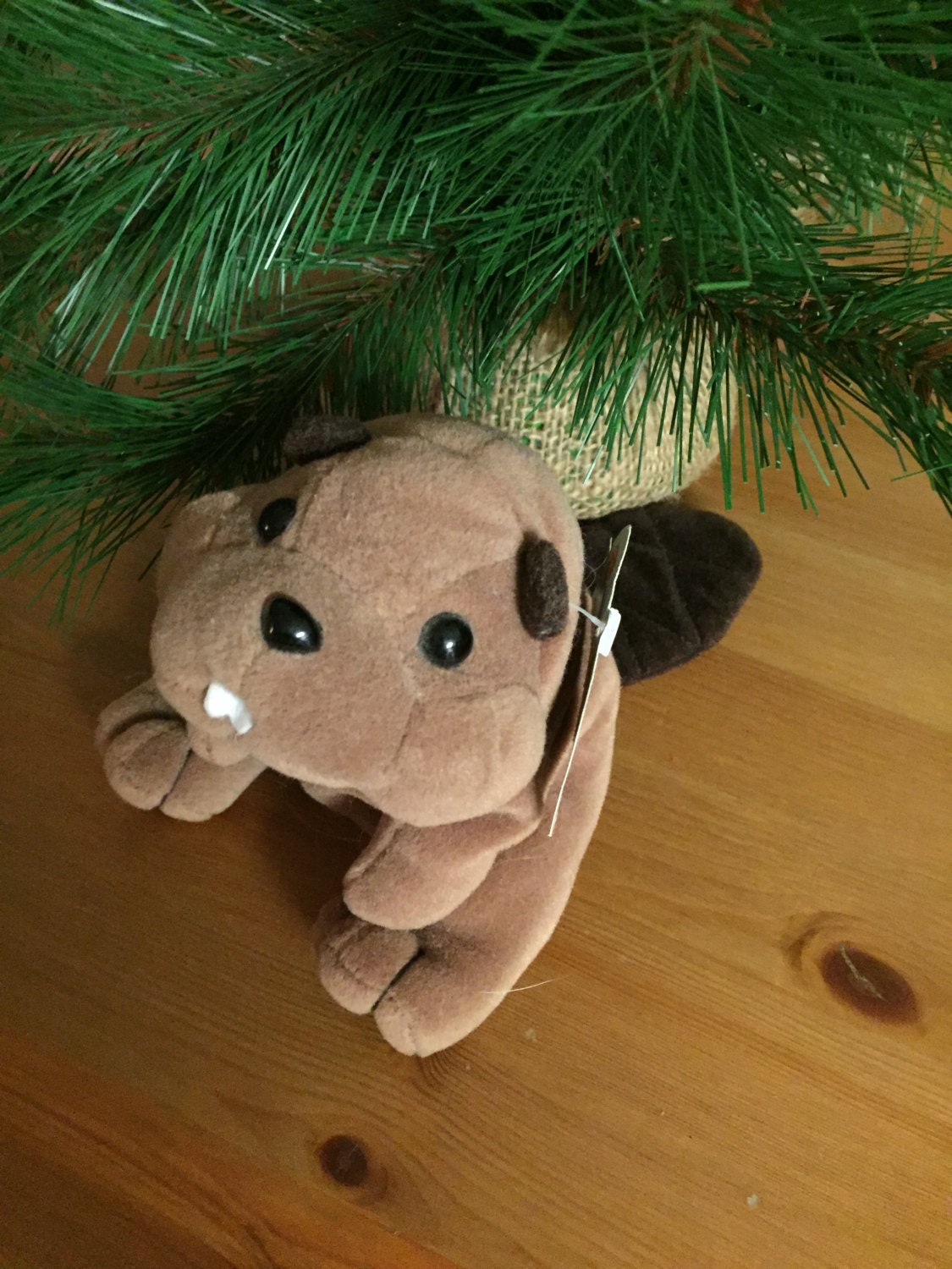 Toy Beaver Vintage Stuffed Animal Cute Beaver Toy